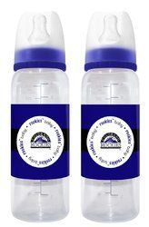 Colorado Rockies Baby Bottles 2 Pack