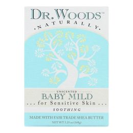 Dr. Woods Bar Soap Baby Mild Unscented - 5.25 oz