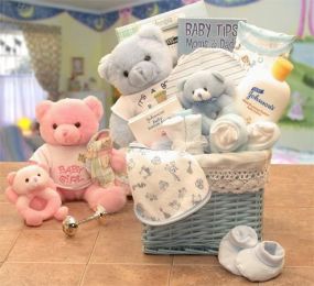 Sweet Baby of Mine New Baby Basket - Pink (Med)
