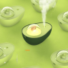 Avocado Mini Spray Humidifier USB Charging Night Light