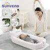 Sunveno Baby Co Sleeping Crib Bed Portable Baby Crib Foldable Mobile Car Bed Travel Nest Cot Crib Mother & Kids Baby Care