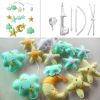 [Beautiful Stars]Baby Crib Mobile, Handmade Baby Bed Bell, Colourful Decoration