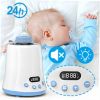 Eccomum Baby Bottle Warmer Fast Milk Warmer with LCD Display and Timer
