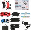 Bosonshop Electric 1:64 Scale Slot Car Racing Track Set Toddler Game Toy With Two Cars For Dual Racing For Kids