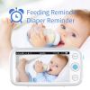 Security Wireless Sreen Video Intercom Night Vision 5 Inch Baby Monitor With Camera Audio