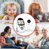 2.4-Inch No Wifi Video Baby Camera Monitor With Night Vision And VOX/ECO Mode