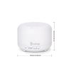 Zokop 2289Ryk 450ml Aroma Diffuser Plastic with White Remote Control and Colorful Light White RT