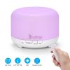 Zokop 2289Ryk 450ml Aroma Diffuser Plastic with White Remote Control and Colorful Light White RT