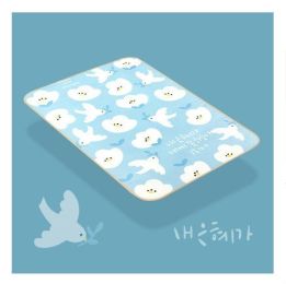 Physical menstrual cushion big aunt and daughter cushion washable diaper cushion for students''menstrual leak-proof small mattress dormitory (Color: 4 style, size: 100Ã—140cm)