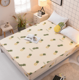 Baby diaper pad baby large oversized waterproof of washable children''s cotton bed sheet adult mattress four seasons (style: Mattress, Color-Size: Pineapple-120x200cm,)