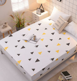 Baby diaper pad baby large oversized waterproof of washable children''s cotton bed sheet adult mattress four seasons (style: Sheets, Color-Size: Time-150x200cm)