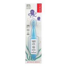 Radius - Totz Toothbrush 18+ Months - Extra Soft - Clear Sparkle - Case of 6 (SKU: 176511)