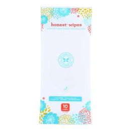 The Honest Company Honest Wipes - Unscented - Baby - Travel Pack - 10 Wipes (SKU: 1597004)