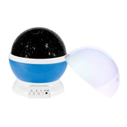 LED Star Sky Projector Night Light Kids Rotating Starry Night Lamp USB Sleep Light Xmas Gift (Color: Pink)