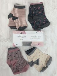 Toddler Bamboo Socks Box (Color: Pink, size: 12-24 month)