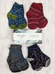 Toddler Bamboo Socks Box (Color: Blue, size: 12-24 month)