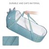 SUNVENO Baby Bed & Baby Lounger, Moses Basket Bassinet Bedside Sleeper Newborn Infant Travel Bed Carrycot for 0-12 Months