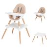 Free shipping Children's High Dining Chair Detachable Two-In-One Table And Chair  YJ
