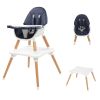 Free shipping Children's High Dining Chair Detachable Two-In-One Table And Chair  YJ