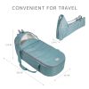 SUNVENO Baby Bed & Baby Lounger, Moses Basket Bassinet Bedside Sleeper Newborn Infant Travel Bed Carrycot for 0-12 Months