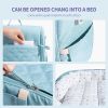 SUNVENO Baby Portable Bed Bag Foldable Newborn Travel Crib Carry-on Nest Bed Diaper Bag Bed for Baby 0-6M