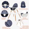 Free shipping Children's High Dining Chair Detachable Two-In-One Table And Chair  YJ