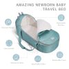 SUNVENO Baby Bed & Baby Lounger, Moses Basket Bassinet Bedside Sleeper Newborn Infant Travel Bed Carrycot for 0-12 Months