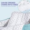 SUNVENO Baby Portable Bed Bag Foldable Newborn Travel Crib Carry-on Nest Bed Diaper Bag Bed for Baby 0-6M